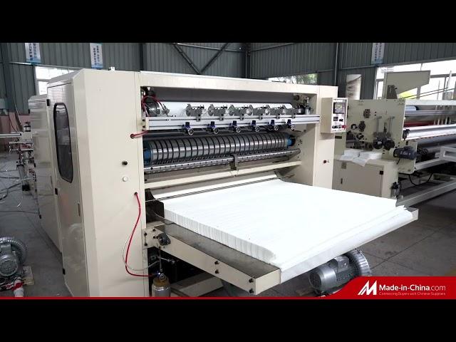 N Fold Multifold Paper Towels Fold Making Machine