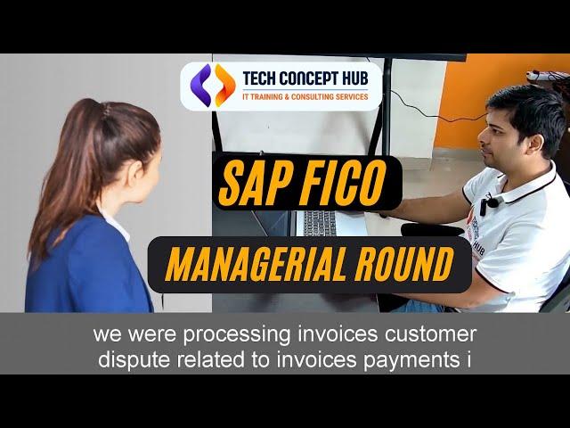 SAP FICO Interview Managerial Round| Question & Answer | #sapfico #interviewpreparation