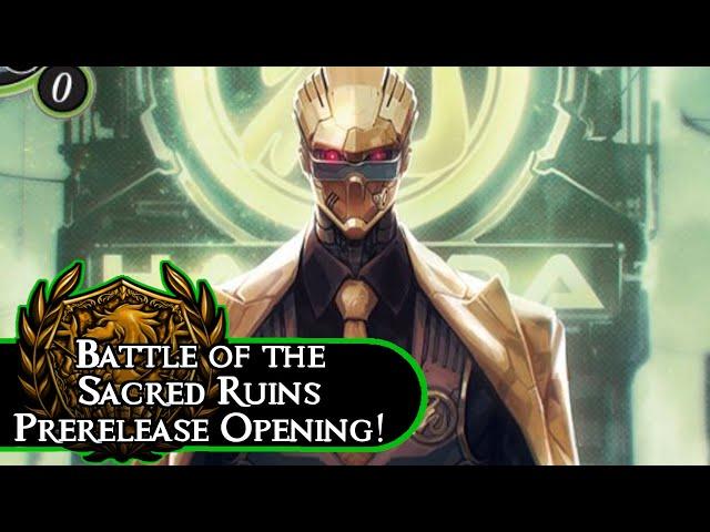 Choose a Side! Battle of the Sacred Ruins Prerelease Kit Unboxing : Force of Will (TCG)