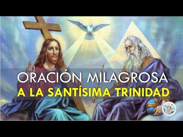 MIRACULOUS PRAYER TO THE HOLY TRINITY, TO ASK FOR OUR HEALTH, PROTECTION AND PROSPERITY