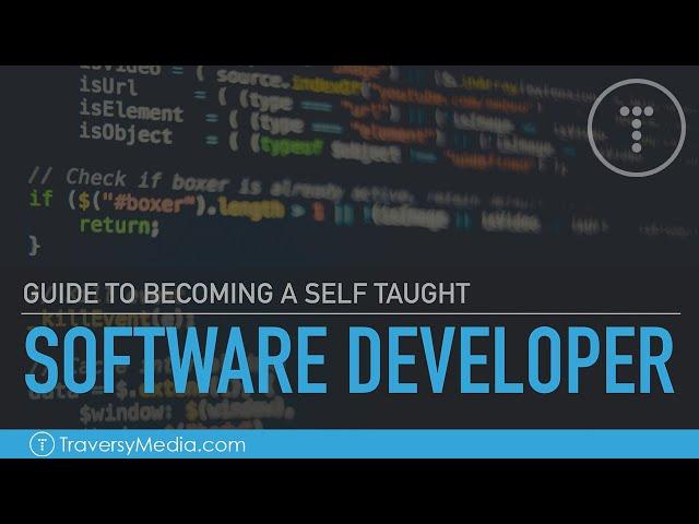 Guide To Becoming A Self-Taught Software Developer