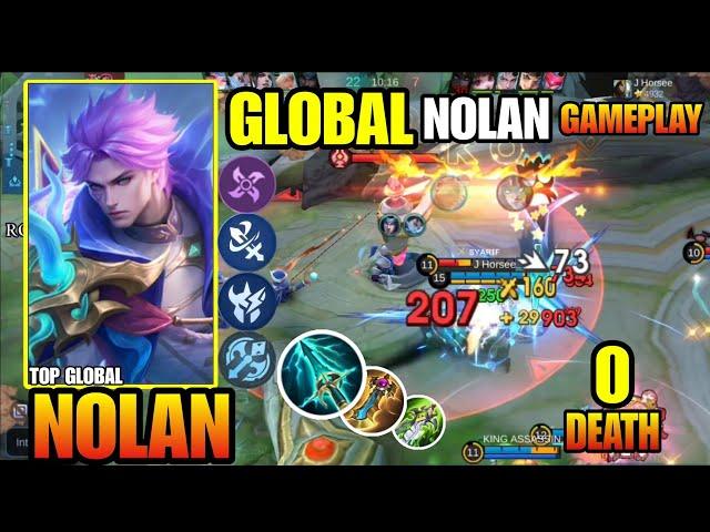 Nolan Build and Emblem 2025 pt.179 - Build Top 1 Global Nolan ~ MLBB