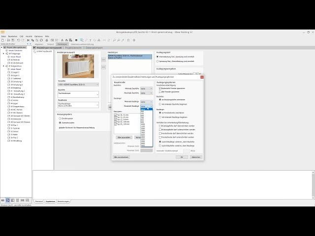 Heizkörperauslegung mit LINEAR Building