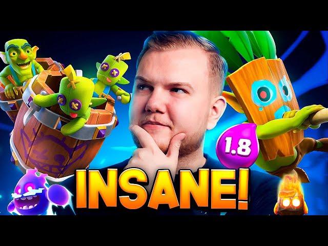 1.8 ELIXIR FASTEST BAIT DECK BEATS EVERYONE IN CLASH ROYALE!