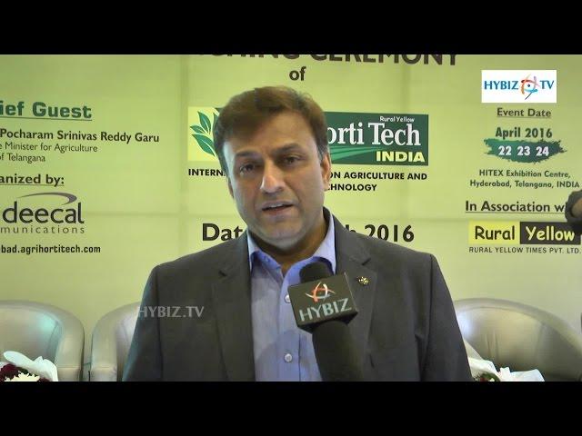 Sanyal Desai CEO Radeecal Communications- AgriHorti Tech India 2016