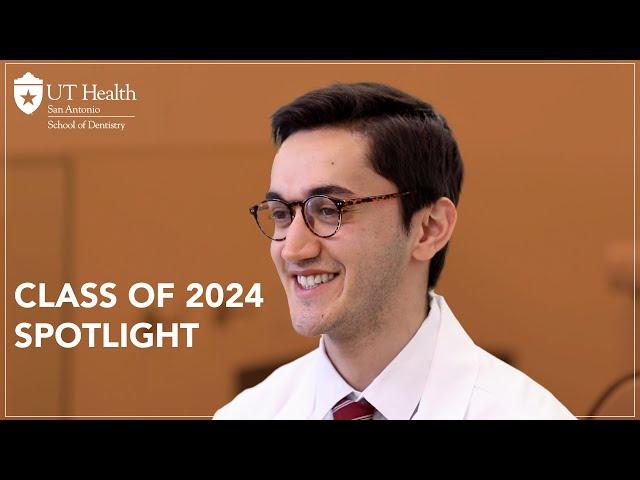 School of Dentistry at UT Health San Antonio 2024 Graduation Spotlight: Kian Valizadeh