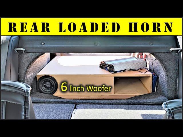 How To Properly Build A Horn Enclosure For Car Audio - SPL Test + Demo