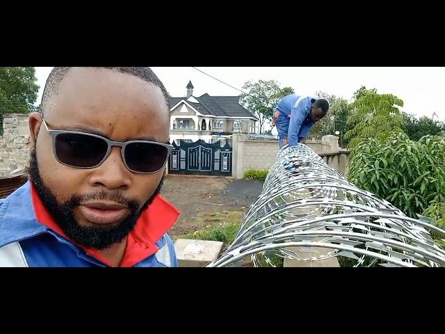 Razor wire installation tips  on how to mount it