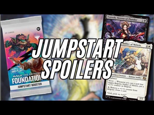 Jumpstart 2025 (Foundations) Spoilers Continue! | AWESOME NEW COMMANDERS | Magic the Gathering | MTG