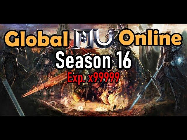 GlobalMU Online Season 16 Exp.x99999