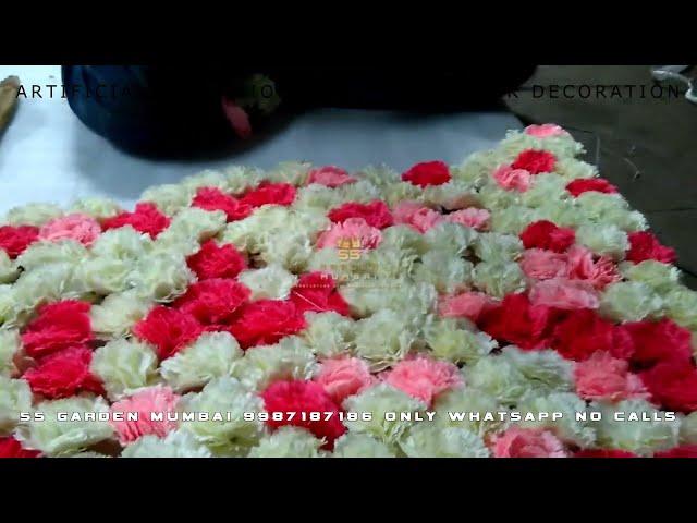 Artificial flower wall backdrop manufacturer in Mumbai, Maharashtra, India - SS GARDEN MUMBAI