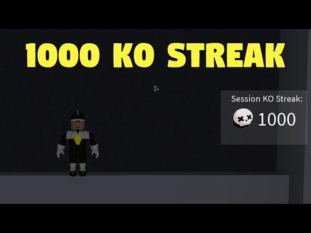 1000 KO Streak in Teen Titans Battlegrounds (Roblox)