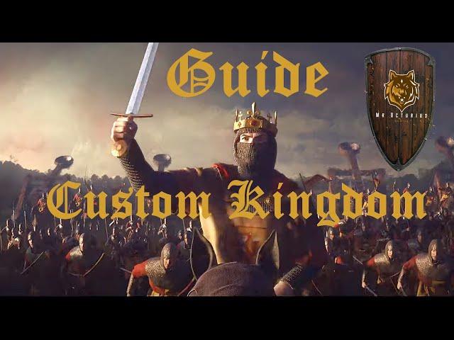Crusader Kings 3 // How to create a custom kingdom
