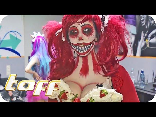 Cute & Creepy Candygirls: Carina Pusch ist die Meisterin der Verwandlung | taff | ProSieben