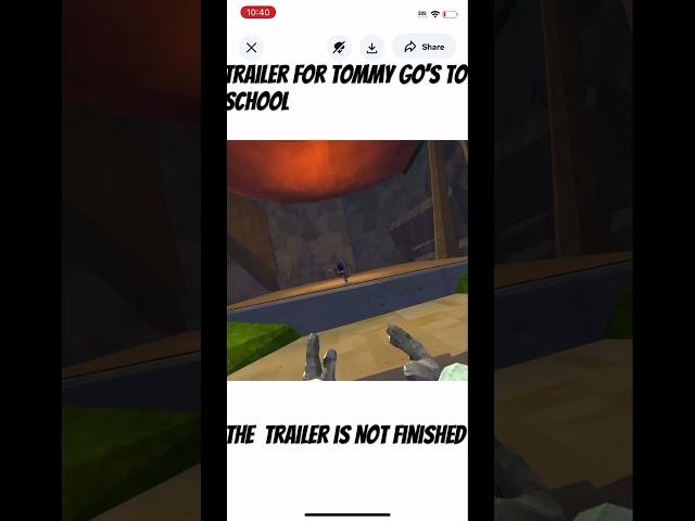 Trailer for Tommy go’s to school ￼