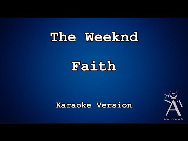 The Weeknd - Faith (KARAOKE)