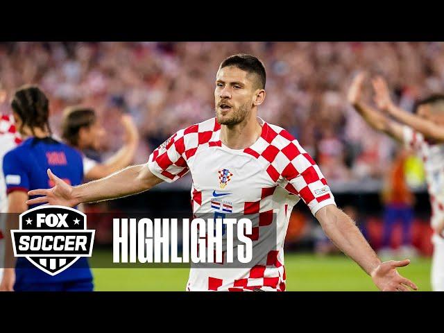 Netherlands vs. Croatia Highlights | UEFA Nations League Semifinals | FOX SOCCER