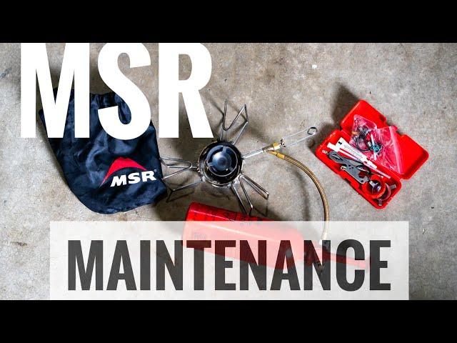 MSR Stove Maintenance