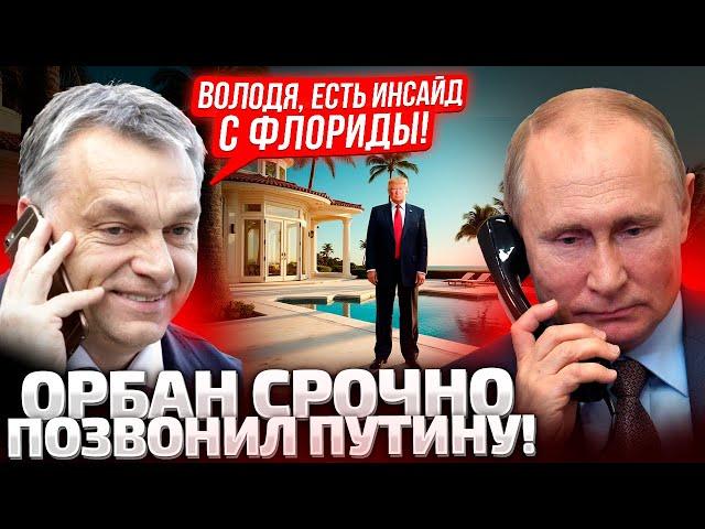 В 7 УТРА! ОРБАН ЗВОНИТ В КРЕМЛЬ! КАКУЮ ИНФОРМАЦИЮ ОН ПЕРЕДАЛ ПУТИНУ? ПЕРВЫЕ ПОДРОБНОСТИ!