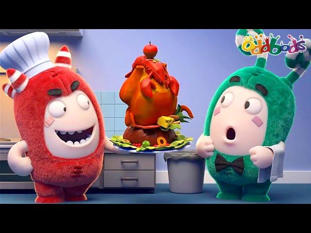 Restaurantta | Oddbods Türkçe | Komik | Çocuklar için Çizgi Filmler