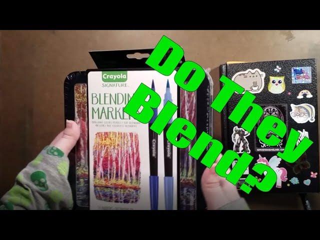 My Thoughts on Crayola Signature Blending Markers