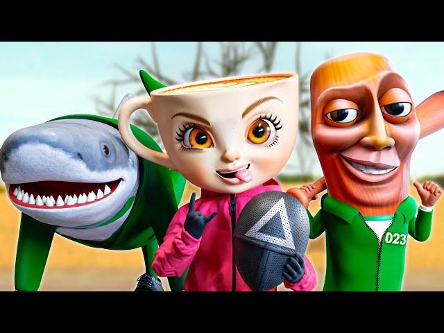 ITALIAN BRAINROT Vs. SQUID GAME! Italian Brainrot Animation