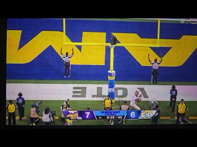 Vikings vs Rams 7-7