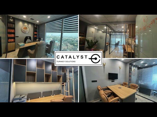 Small Office Interior Transformation by Catalyst Interio | Office Interior | Small Office Design