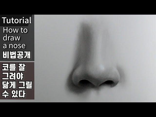 You have to draw your nose well to draw your face well / Sohyun Kim / How to draw nose | DrawingJ