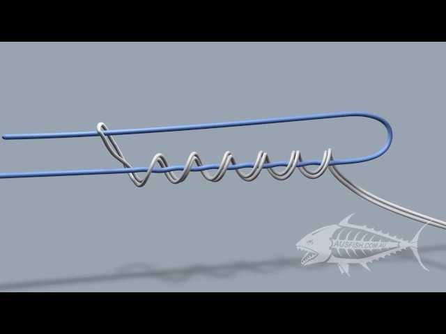 Yucatan Knot for fishing, tying line to line. Braid to mono fishing knot