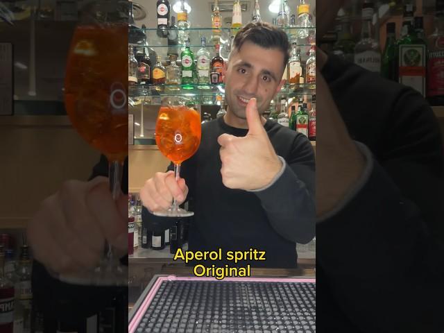 Aperol spritz 90 ml prosecco 60 ml aperol splash soda #shortvideo #spritz