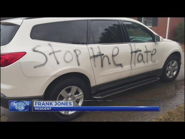 Jacksonville homes, vehicles hit with anti-Trump vandalism