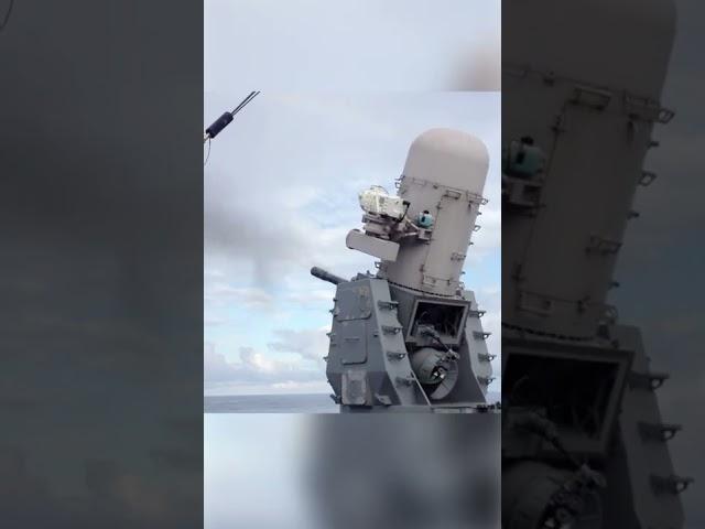 4,500 rounds per minute CIWS Phalanx in Action