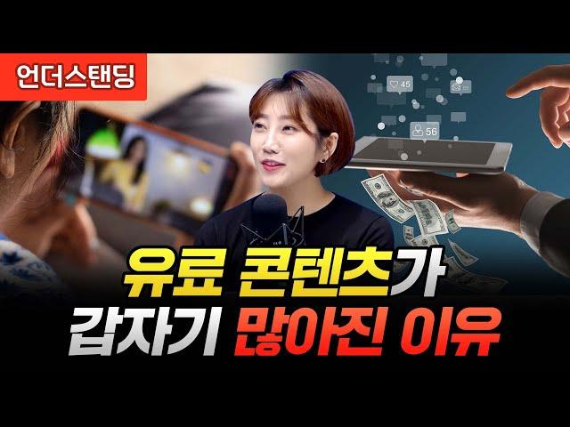 유료 콘텐츠가 갑자기 많아진 이유 (해담경제연구소 어예진 소장)