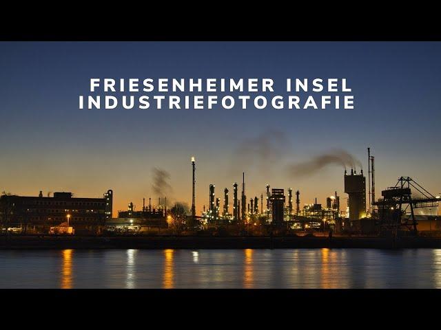 Friesenheimer Insel - Industriefotografie mit Langzeitbelichtung am Abend