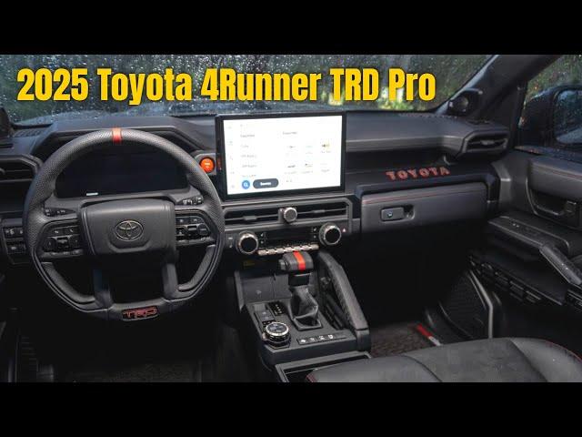 2025 Toyota 4Runner TRD Pro Interior Cabin