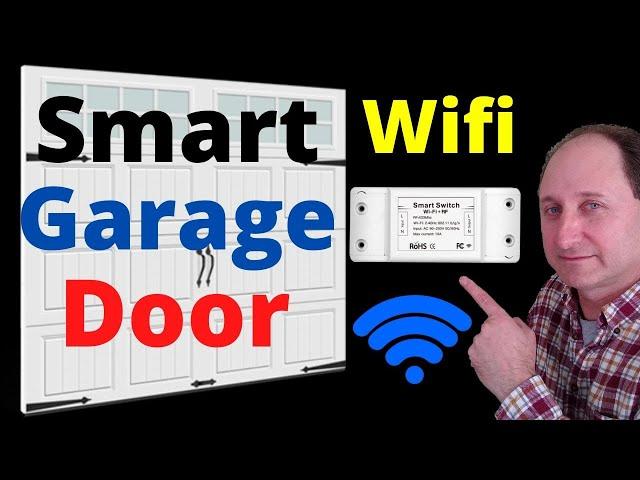 Wifi Smart Garage Door Opener Review and Installation