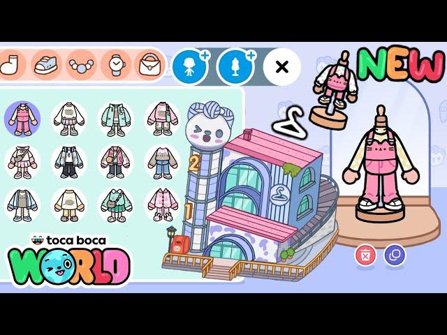 NEW UPDATE OUTFITS DISGNER ! toca life world free update  out now !