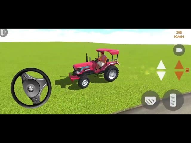 MAHINDRA TRACTOR MATTI LODING TOCHAN TRACTOR 3DX JCB INDIA GAME VIDEO #youtubevideo