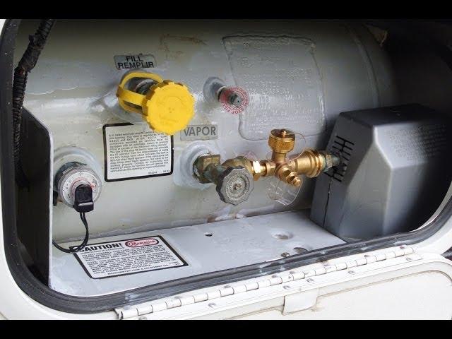 Adding a Propane distribution system to a RV.