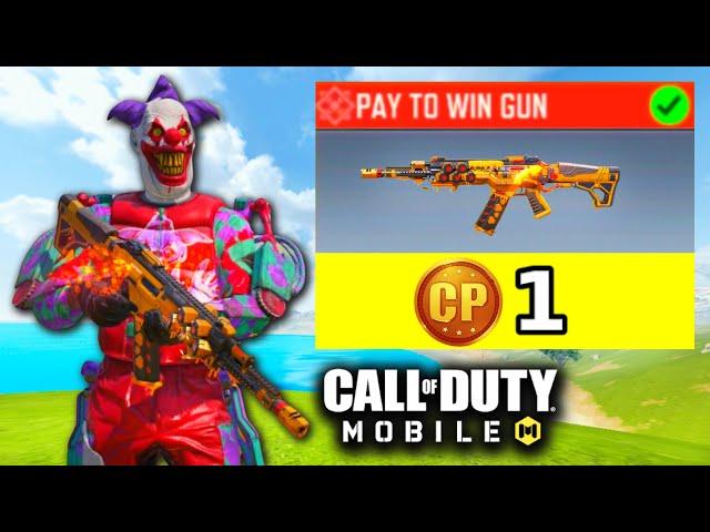 *NEW* 1 COD POINT PAY TO WIN GUN in COD MOBILE 