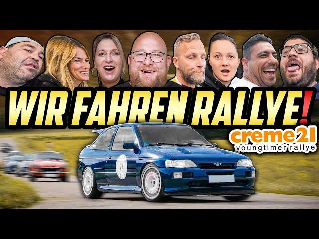 DUMME Sprüche & heiße Kisten! - creme21 Youngtimer Rallye - Halle77 & Freunde auf TOUR!