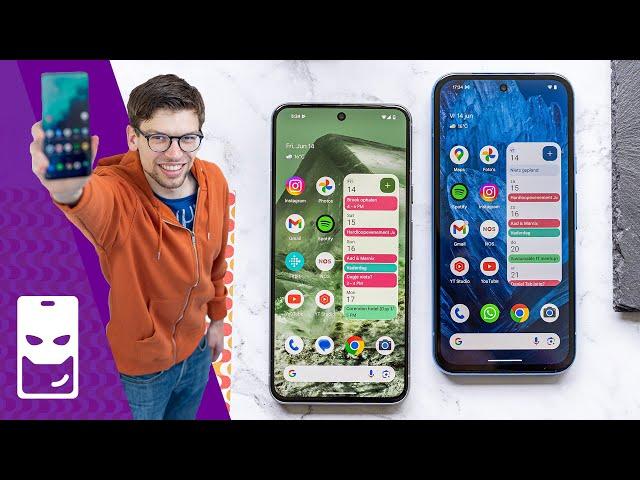 Google Pixel 8 vs Google Pixel 8a review | Broertjes zijn aan elkaar gewaagd | SmartphoneMan