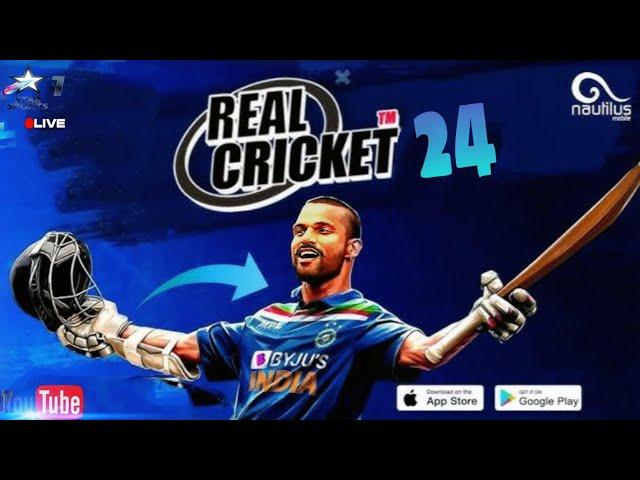 Real Cricket 24 Live || Multiplayer Gameplay With Sandeep X || #rc24 #sandeepx #gaming #realcricket