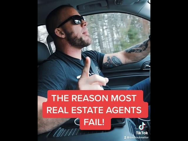 THE REAL REASON MOST REAL ESTATE AGENTS FAIL #SHORTS