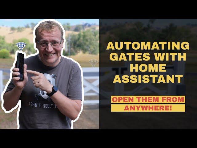 Automating gates with Home Assistant - Full install start to finish