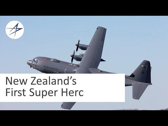 New Zealand’s First C-130J Super Hercules