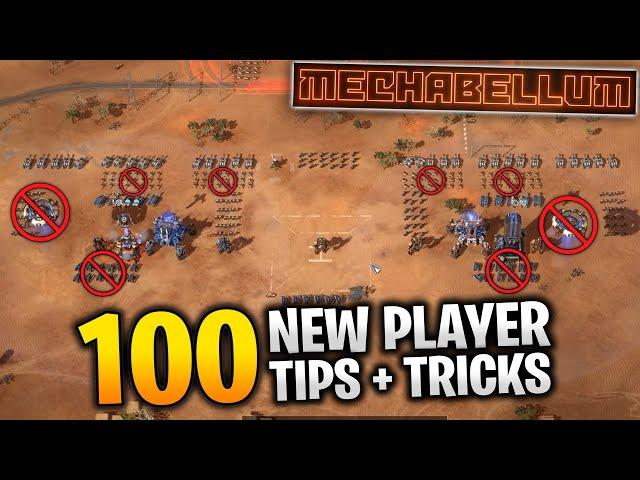 100 SIMPLE TIPS to IMPROVE FAST in Mechabellum (Beginner Guide)