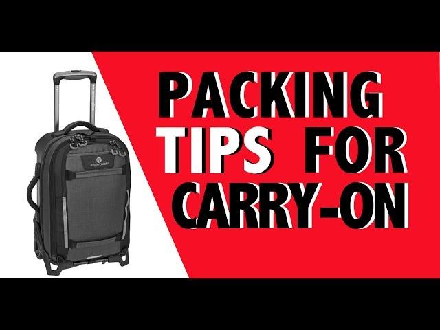 Packing Tips for Carry-on