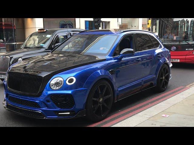 Bentley Bentayga Mansory Exhaust Sound & Acceleration | Luxury SUV Cars In London | Watch Da kargo